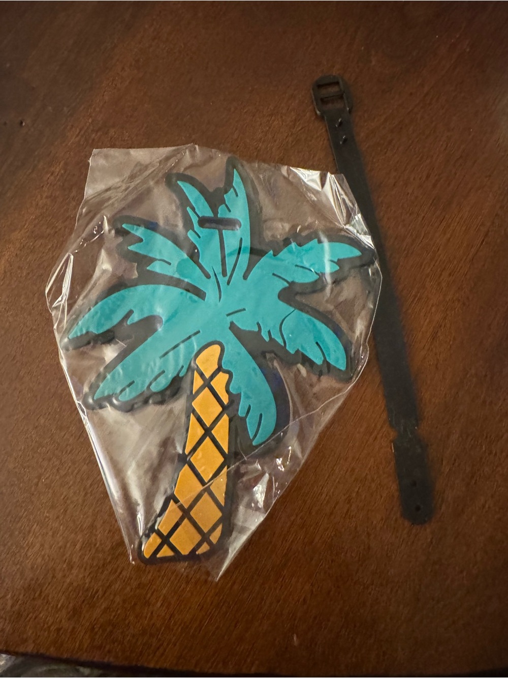 Palm Tree Luggage Tag Brand New